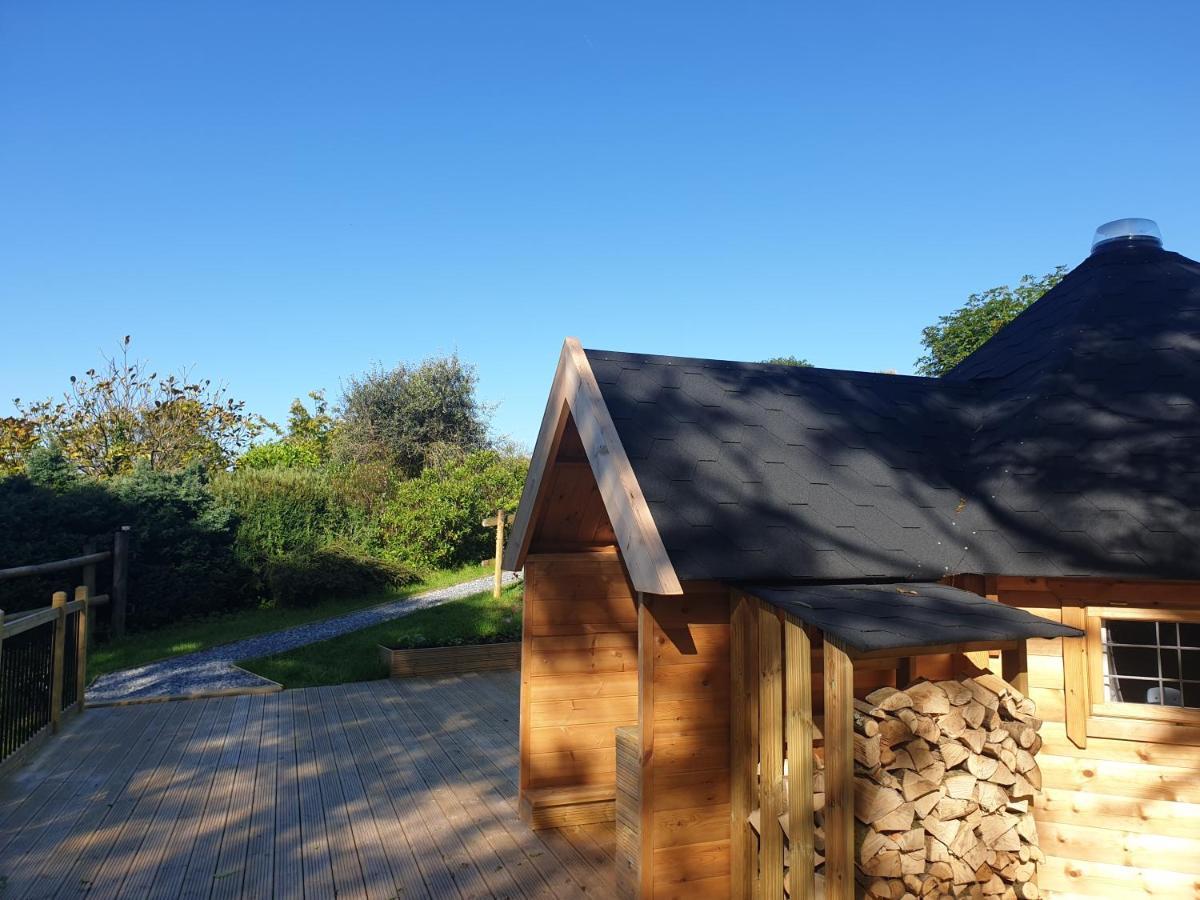 The Hive - Unique Log Cabin With Wood Burning Stove Ludchurch Bagian luar foto